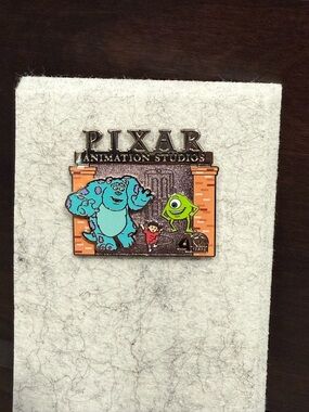 Pixar Imagination Studios 40 Years Monsters Inc Pin